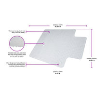 Load image into Gallery viewer, OFM Essentials Collection 36" x 48" Chair Mat with Lip for Carpet (ESS-8800C)