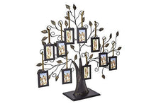 Load image into Gallery viewer, Klikel Family Tree Picture Frame Display with 10 Hanging Picture Photo Frames