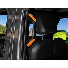Load image into Gallery viewer, RT-TCZ A B Pillar Grab Handles ABS Decoration Trim Cover for 2018-2022 Jeep Wrangler JL JLU Sahara Rubicon JT Gladiator 4 Door Orange