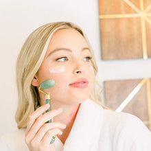 Load image into Gallery viewer, Jade Roller for Face - Face & Neck Massager for Skin Care, Facial Roller to Press Serums, Cream and Oil Into Skin, Lymphatic Drainage Massager Skin Care Tool, Eye Massager and Neck Roller (1 Pack)