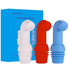 Load image into Gallery viewer, UYICOO Portable Travel Bidet/Peri Bottle Postpartum, Compatible with Every Bottle, Personal Handheld Shattaf Water Sprayer for Women Perineal Baby Cleaning 3 Pack