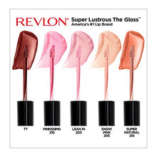Load image into Gallery viewer, Lip Gloss Set by Revlon, Super Lustrous 5 Piece Gift Set, Non-Sticky, High Shine, Cream & Pearl Finishes, Pack of 5