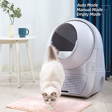 Load image into Gallery viewer, Catlink Self-Cleaning Cat Litter Box, One-Click Scoop, Double Odor Removal, Extra Large Automatic Cat Litter Box, Scoop-Free Covered Cat Robot Litter Box for Cat (Version Young)