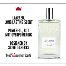 Load image into Gallery viewer, Cremo Blue Cedar & Cypress Cologne Spray, A Woodsy Scent with Notes of Lemon Peel, Cypress and Cedar, 3.4 Oz