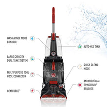 Load image into Gallery viewer, Hoover Power Scrub Elite Pet Upright Carpet Cleaner and Shampooer, Lightweight Machine, FH50251PC, Red