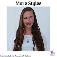 Load image into Gallery viewer, EMF Protection Pendant Necklace - Anti-Radiation - Programmed with 30+ Homeopathic Frequencies - Multiple Styles - EMF Shield Necklace Jewelry by Dr. Valerie Nelson