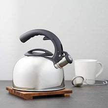 Load image into Gallery viewer, Amazon Basics Stainless Steel Tea Kettle, 2.0-Quart, Silver