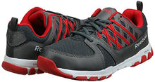 Load image into Gallery viewer, Reebok Work Men's Sublite RB4005 Athletic Work Shoe Industrial, Grey, 10 M US