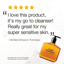 Load image into Gallery viewer, Liquid Neutrogena Fragrance-Free Gentle Facial Cleanser with Glycerin, Hypoallergenic & Oil-Free Mild Face Wash, 8 fl. oz