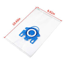 Load image into Gallery viewer, Poweka Vacuum Bags for Miele Compact C1, C2, Complete C1, C2, C3 Vacuums Fit S400i-S456i, S600-S658, S800-S858 & S5000-S5999 Replace 10123210, 9917730, 7189520 3D Efficiency GN Canister Bag