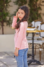 Load image into Gallery viewer, Arshiner Girls Spring Clothes Pink Long Sleeve Cotton Unicorn Sequin Shirts Tops for Kids