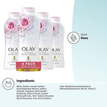Load image into Gallery viewer, Olay Fresh Outlast Body Wash with B3, Rose Water and Sweet Nectar, 22 Fl Oz (Pack of 4)