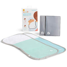 Load image into Gallery viewer, Munchkin TheraBurpee Colic & Fever Rescue Kit with Hot & Cold Therapy Burp Cloths