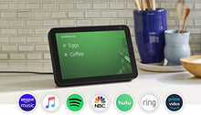 Load image into Gallery viewer, Echo Show 8 -- HD smart display with Alexa – stay connected with video calling - Charcoal