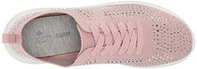 Load image into Gallery viewer, Clarks womens Nova Spark Sneaker, Dusty Pink Textile W/Sparkles, 9 US