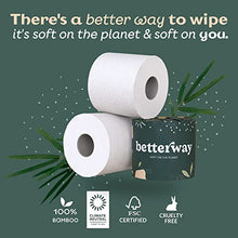 Load image into Gallery viewer, Betterway Bamboo Toilet Paper 12 Pack w/ Bidet Seat Attachment Bundle