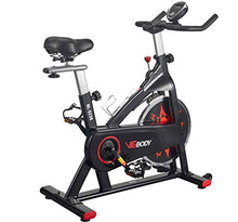 Load image into Gallery viewer, VIGBODY Exercise Bike Indoor Cycling Bike Adjustable Stationary Bicycle for Home Gym Workout Cardio Bikes Upright Bike