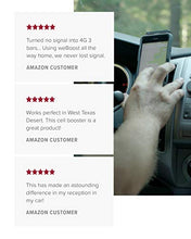 Load image into Gallery viewer, weBoost Drive Sleek (470135) Vehicle Cell Phone Signal Booster with Cradle Mount | Car, Truck, Van, or SUV | U.S. Company | U.S. Carriers - Verizon, AT&T, T-Mobile, Sprint & More | FCC Approved