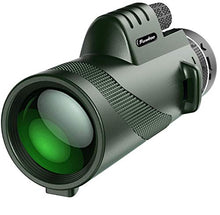 Load image into Gallery viewer, Pankoo 40x60 Monocular Telescopes High Power Prism Monocular HD Dual Focus Scope for Bird Watching Wildlife Traveling Concert Sports Game with Phone Adapter&Tripod