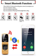 Load image into Gallery viewer, LONG-CZ J9 World Mini Smallest Flip Mobile Phone Unlocked (Black)
