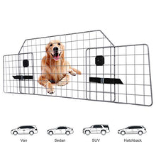 Load image into Gallery viewer, Adakiit Dog Barrier for SUV Car & Vehicles, Adjustable Pet Barrier Car Gate Universal Fit Wire Mesh Dog Car Guard - Car Divider for Dogs Pets SUVs