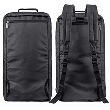 Load image into Gallery viewer, Gym Duffle Bag Backpack Waterproof Sports Duffel Bags Travel Weekender Bag for Men Women Overnight Bag with Shoes Compartment Black