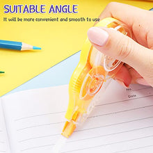Load image into Gallery viewer, 12 Pieces Correction Tape White Out Tape Eraser Colourful Correction Tape Easy to Use Applicator for Instant Correction for Students School Stationery Office Supplies,12 m x 5 mm (39.3 ft x 0.2 Inch)
