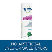 Load image into Gallery viewer, Tom's of Maine Fluoride-Free Antiplaque & Whitening Natural Toothpaste, Peppermint, 5.5 oz. 2-Pack (Packaging May Vary)