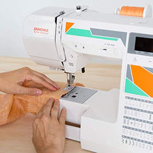 Load image into Gallery viewer, Janome MOD-50 Computerized Sewing Machine with 50 Built-in Stitches, 3 One-Step Buttonholes, Drop Feed and Accessories