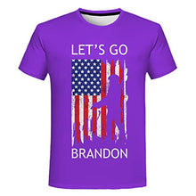 Load image into Gallery viewer, Zreey 2021 Let’s Go Brandon Conservative US Flag T-Shirt T-Shirt