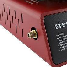 Load image into Gallery viewer, Royal Gourmet PD1301R 24-Inch 3-Burner Portable Table Top Gas Grill Griddle, 25,500 BTUs, Red