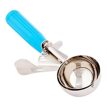 Load image into Gallery viewer, Met Lux 2.75 Ounce Portion Scoop, 1 Durable Cookie Scoop - #16, With Blue Handle, Stainless Steel Disher, For Portion Control, Scoop Cookie Dough, Cupcake Batter, or Ice Cream - Restaurantware