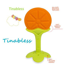 Load image into Gallery viewer, Teething Toys (5 Pack) - Tinabless Infant Teething Keys Set, BPA-Free, Natural Organic Freezer Safe for Infants and Toddlers, Silicone Baby Teethers