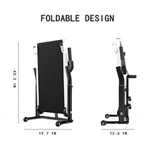 Load image into Gallery viewer, Folding Treadmill, Manual Running Machine with APP Monitoring, Wireless Speaker, Sit-ups Pannel, T-Twisting Machine, Waist Training Tray, Draw Rope Mechanical and Massage Wheel with Tablet Stand.
