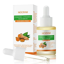 Load image into Gallery viewer, Turmeric Dark Spot Corrector Serum, Turmeric and Vitamin C Serum for Face with Hyaluronic Acid, Turmeric Serum for Dark Spots, Turmeric Repair Face Serum, Anti Acne Serum, Hydrating- 30ml /1oz