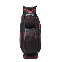 Load image into Gallery viewer, TaylorMade 2019 Golf Select Cart Bag, Black/Red