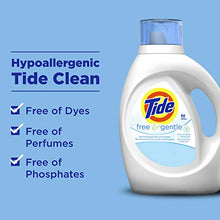 Load image into Gallery viewer, Tide Free & gentle liquid laundry detergent, 96 loads, 138 Fl Oz
