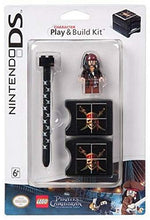 Load image into Gallery viewer, Nintendo DS Lego Game Cases and Stylus (Pirates of the Caribbean with Jack Sparrow Minifigure and 8 Lego Tiles)