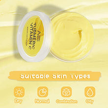 Load image into Gallery viewer, ANAIRUI Turmeric Vitamin C Wash-off Facial Mask, Hydrate & Glow Ice-Cream Mask, Hydrating, Revitalizing, Boost Radiance for Dry, Dull Skin, 3.52 oz