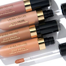 Load image into Gallery viewer, LAURA GELLER Just Swipe Liquid Eyeshadow - Shell - Cream-to-Powder - Lightweight Crease-Proof Velvety Color - Long-Lasting Finish