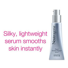 Load image into Gallery viewer, Neutrogena Rapid Wrinkle Repair Anti-Wrinkle Retinol Serum with Hyaluronic Acid & Glycerin - Anti-Aging Facial Serum for Wrinkles & Dark Circles, 1 fl. oz