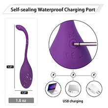 Load image into Gallery viewer, Kegel Exercise Ball for Women Tightening, Pelvic Floor Muscles Strengthening and Bladder Control Improvement | Silicone Ben Wa Ball for Beginners and The Advanced with Interactive Shaking