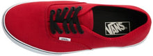 Load image into Gallery viewer, Vans Authentic Skate Shoes (7 M US Women / 5.5 M US Men, Chili Pepper/Black)