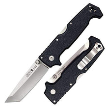 Load image into Gallery viewer, Cold Steel SR1 Series Tactical Folding Knife with Tri-Ad Lock and Pocket Clip, SR1 Tanto Lite