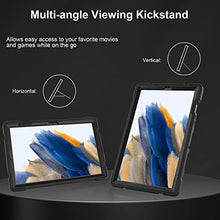 Load image into Gallery viewer, Rantice Case for Samsung Galaxy Tab A8 10.5 Inch 2022 (SM-X200/X205/X207), Hybrid Shockproof Rugged Drop Protection Cover with Kickstand for Samsung Galaxy Tab A8 10.5 Inch (Black)