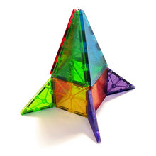 Load image into Gallery viewer, Magna-Tiles 32-Piece Clear Colors Set, The Original Magnetic Building Tiles For Creative Open-Ended Play, Educational Toys For Children Ages 3 Years +