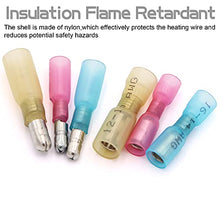 Load image into Gallery viewer, Ruikarhop 120PCS Heat Shrink Bullet Connectors Kit,Waterproof Electrical Female & Male Bullet Butt Terminals(12-10AWG,14-16AWG,18-22AWG)