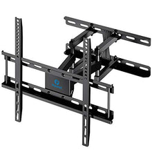 Load image into Gallery viewer, TV Wall Mount Dual Articulating Arms, Full Motion Swivel Extension Tilt TV Mount, Fits for Most 26"-55" Flat Curved TVs with Max VESA 400x400mm, Supports up to 77lbs by Pipishell