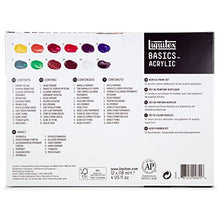 Load image into Gallery viewer, Liquitex BASICS 6 Tube Acrylic Paint Set, 22ml, Fluorescent