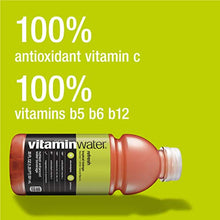 Load image into Gallery viewer, vitaminwater refresh electrolyte enhanced water w/ vitamins, tropical mango drink, 20 Fl Oz